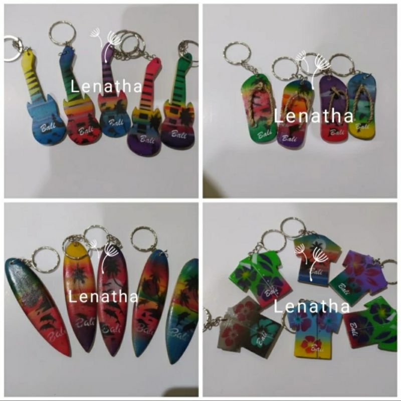 Gantungan Kunci Souvernir Bali Oleh-oleh Khas Bali