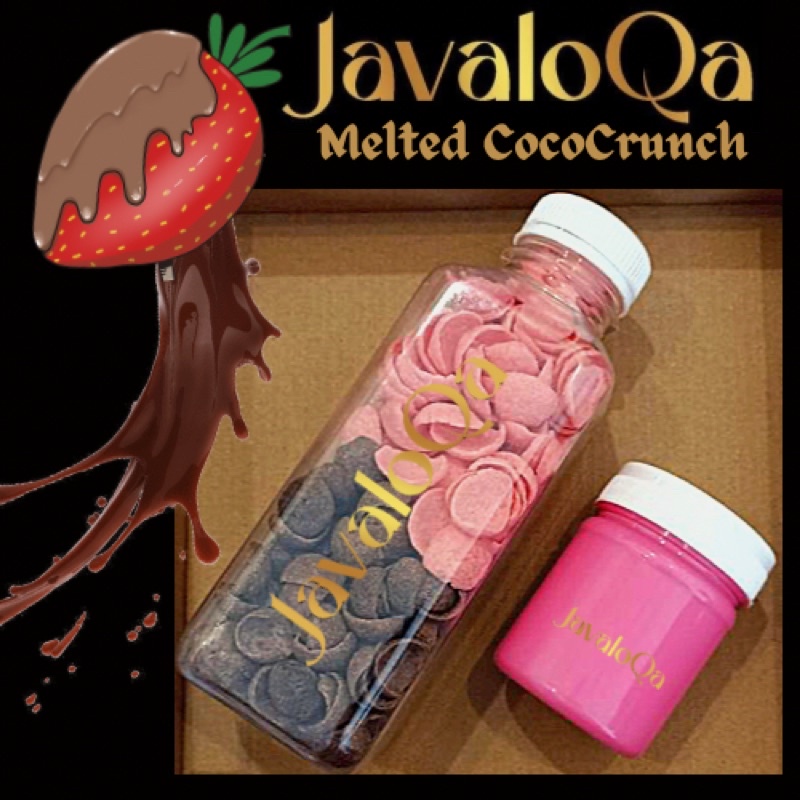 JAVALOQA  CHOCOCRUNCH MELTED /JAR CRUST / RICE CRISPY COKLAT LUMER MELTED / NYAMNYAM