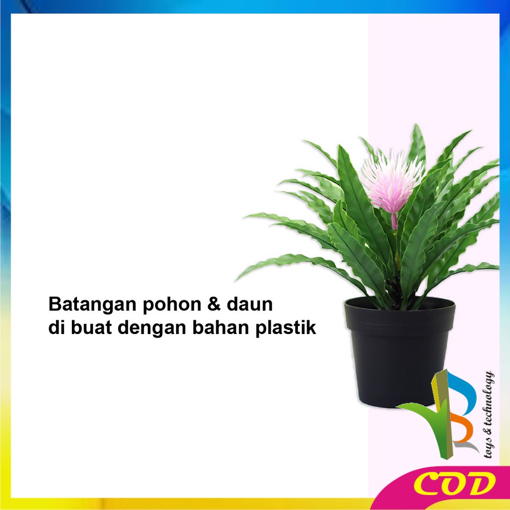 RB-C600 C605 Bunga Artificial Dekorasi Rumah Hiasan Pajangan / Bunga Hias Plastik Dekorasi Meja / Tanaman Hias Artificial Flower