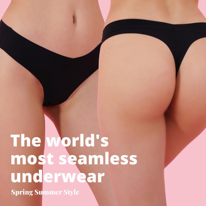 SSS Seamless Panties / Thong Underwear Breathable Gstring Celana Dalam