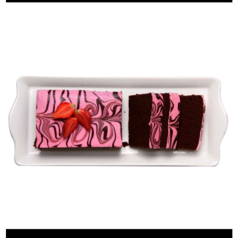 

brownies pink marble