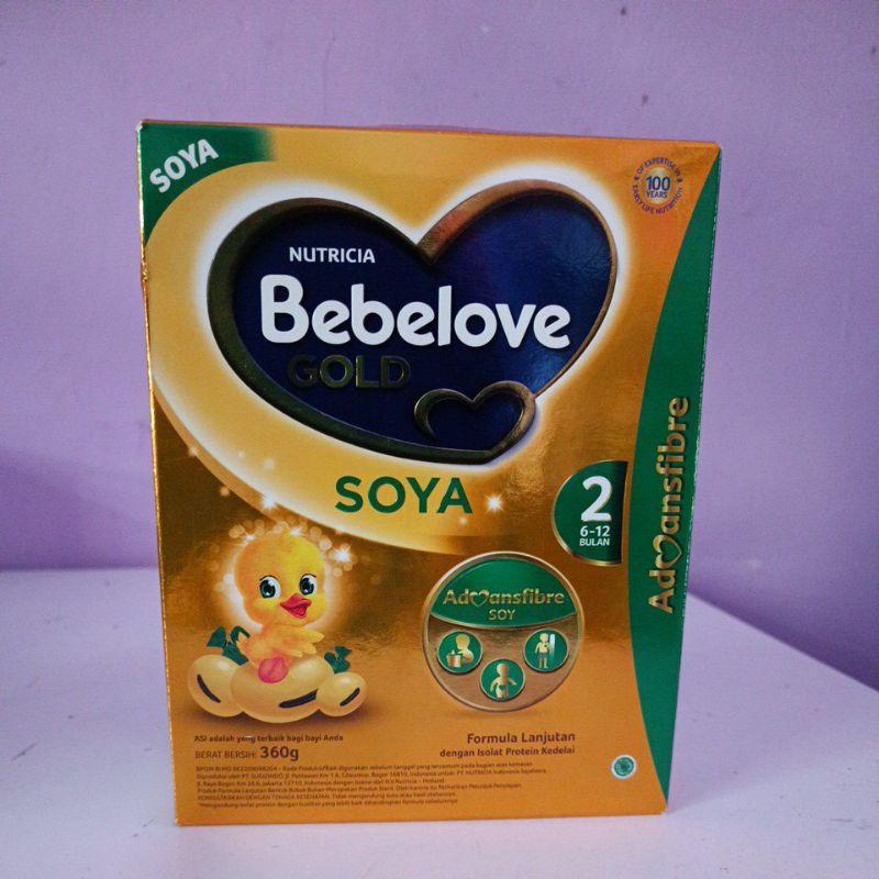 BEBELOVE GOLD SOYA 6-12 BULAN 360 GRAM (MURAH)