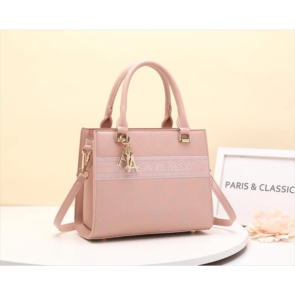 Paris Classic Tas Wanita Fashion Import Branded Original Handbag Wanita Tas Kerja Tas Jinjing Wanita [PC1021]