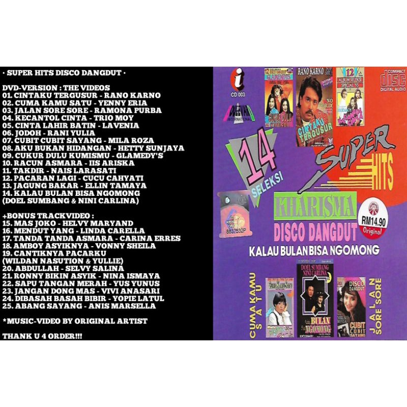 dvd disco dangdut superhits