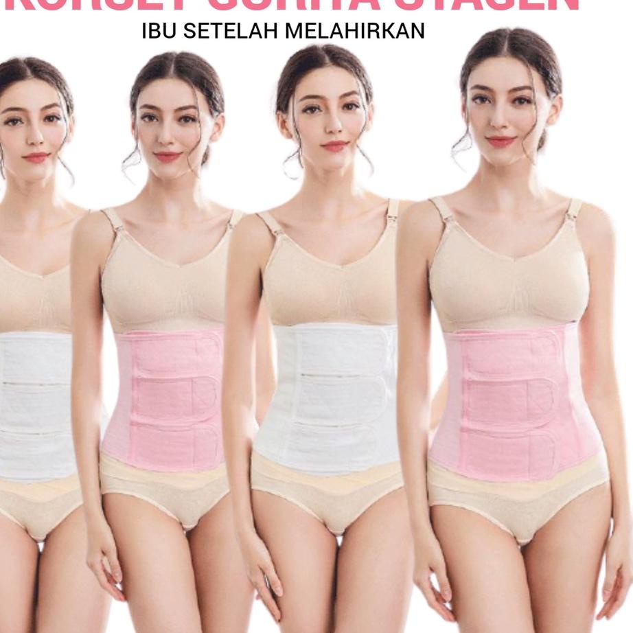 COD✔️Korset melahirkan stagen hamil pengecil perut buncit bengkung ibu melahirkan gurita perekat pan