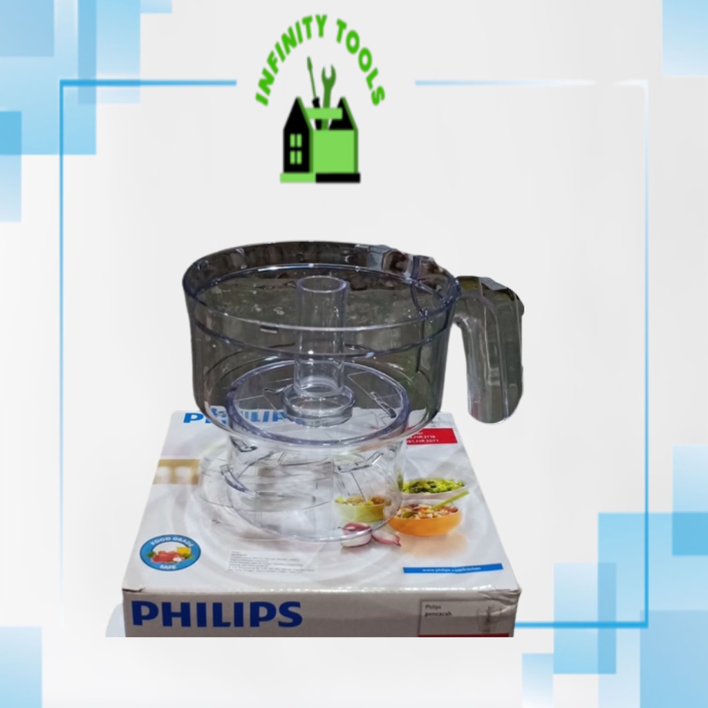 Gelas Tabung Mika Meat Chopper Philips HR 2939 Original TERMURAH / Copper Coper Chopper Choper Pengg