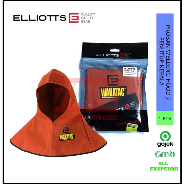 Promo Elliotts Wakatac Proban Welding Hood / Penutup Kepala Welding