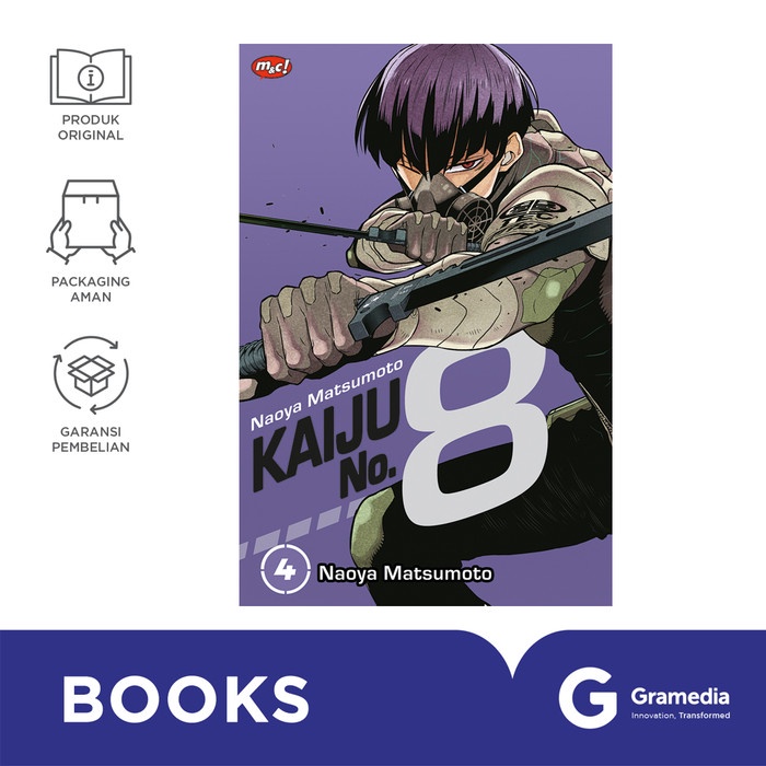 Komik Kaiju No. 8 Vol. 04