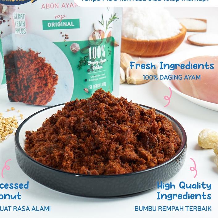 

㍿ Grandville Abon AYAM Crunchy Single Pack Spicy ㅭ