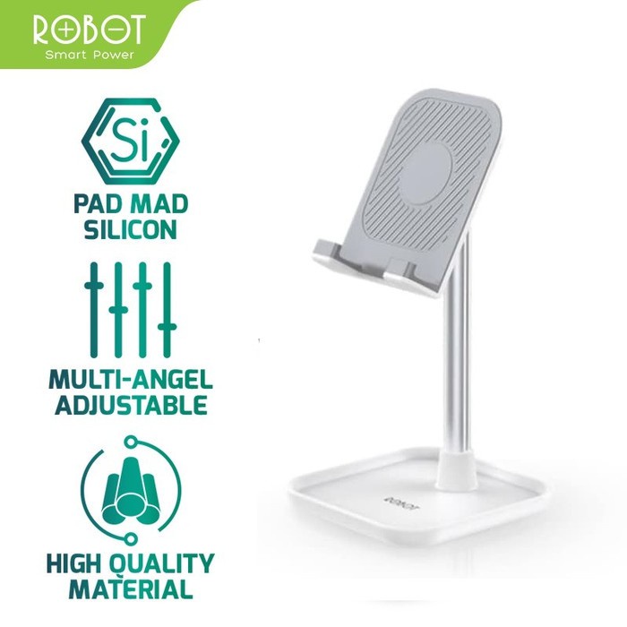 Liftable ROBOT RT-US04 Foldable Aluminum Alloy Universal Stand Phone Holder