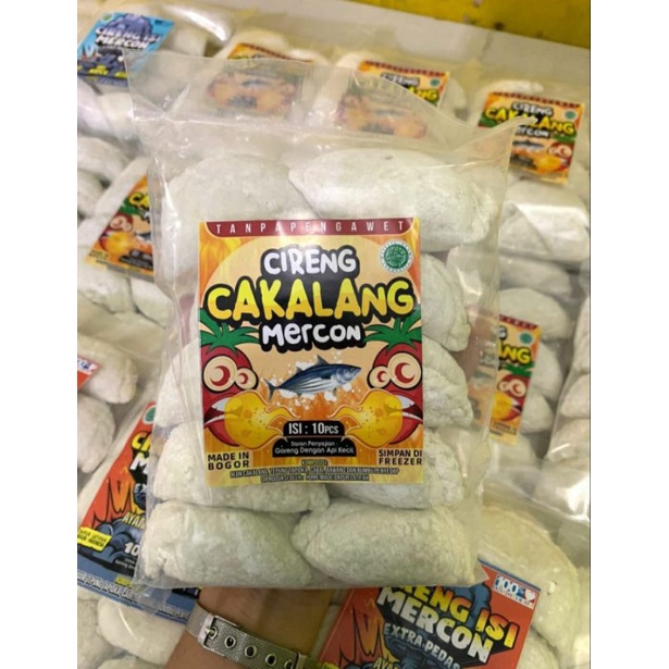 CIRENG Mercon extra pedas varian rasa isi 10 pcs