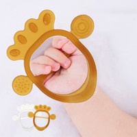 Mainan Gigitan Teether Gelang Sangkar Bayi Silika BPA Free