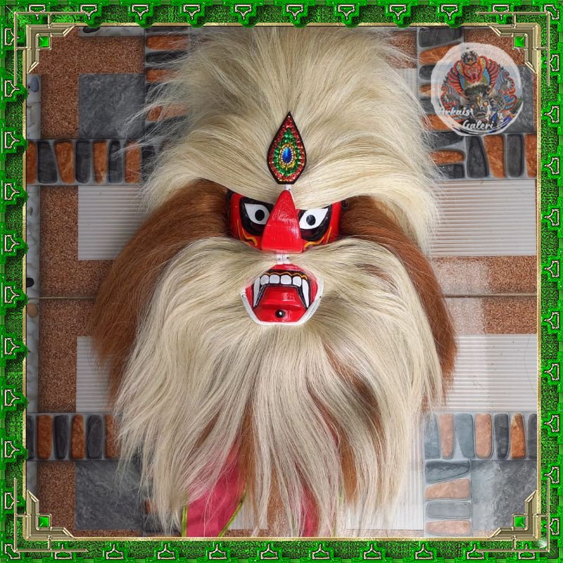 topeng bujang ganong_barongan_ganongan_full sintetis