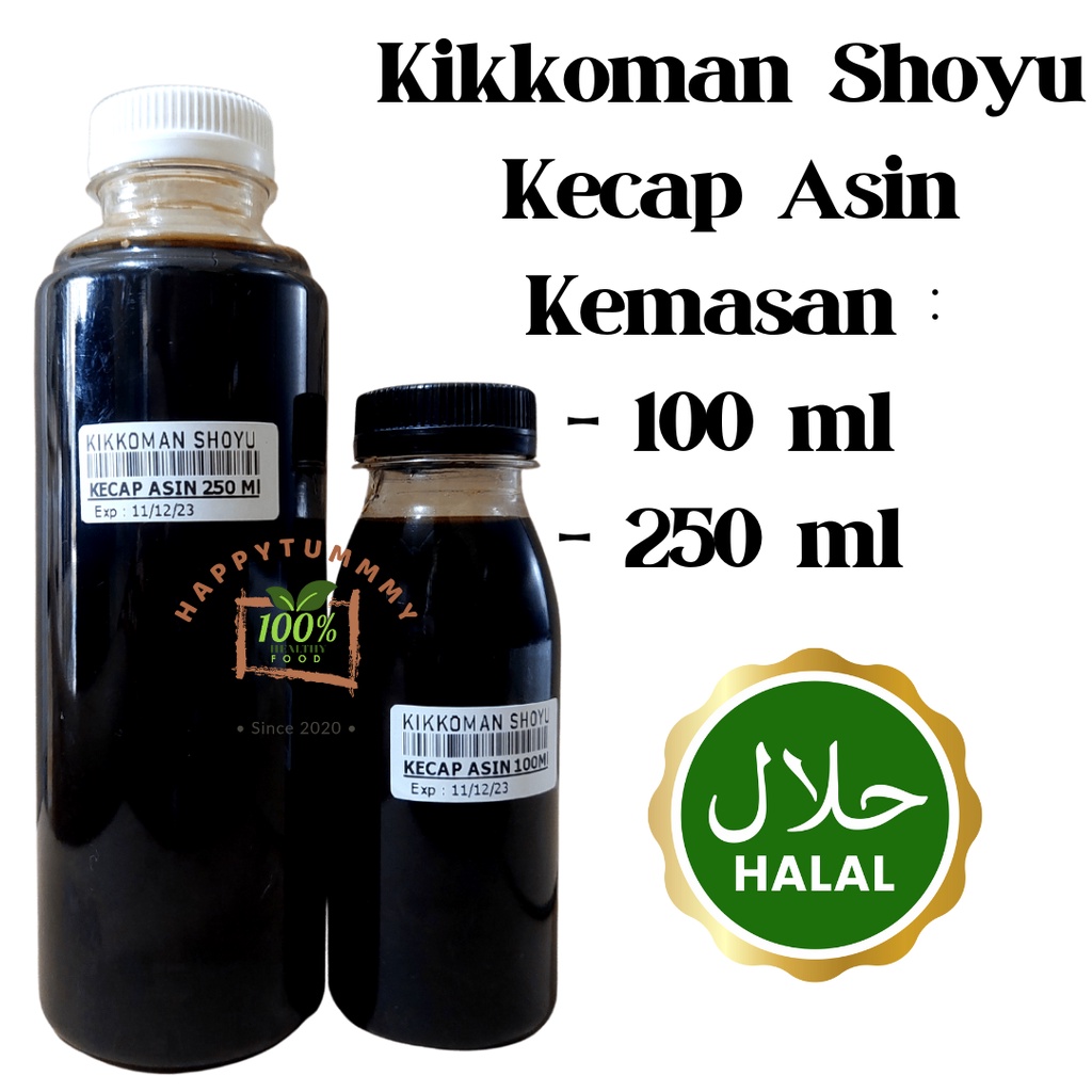 HPT - Kikkoman Shoyu Soy Sauce All Purpose Halal - Kecap Asin Khas Jepang