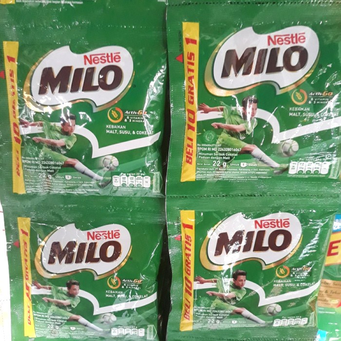 

Milo Sachet 1 renteng isi 11 Sachet