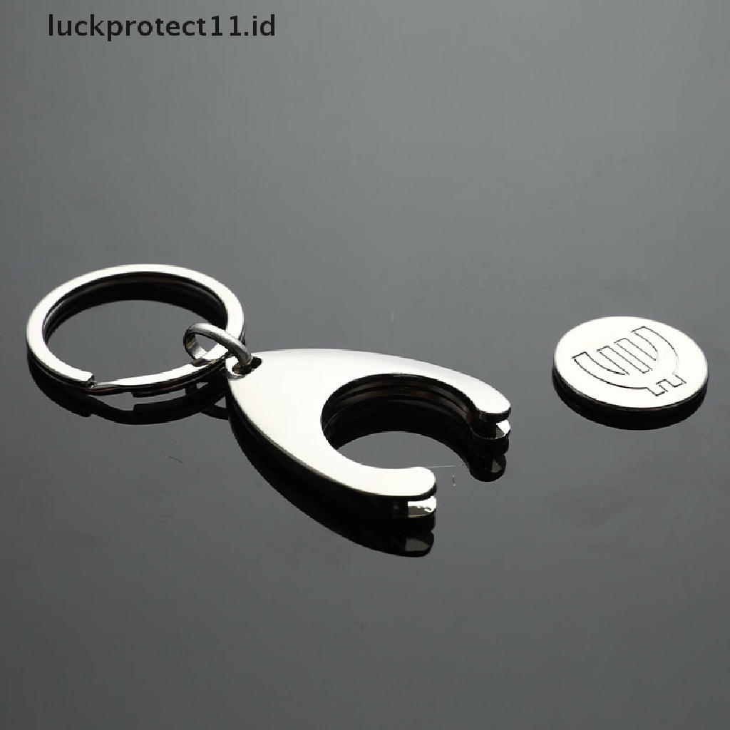 /Fashion Hot//// Gantungan Kunci Keranjang Belanja Desain Pluggable Key Chain Untuk Tempat Gantungan Kunci Mobil.