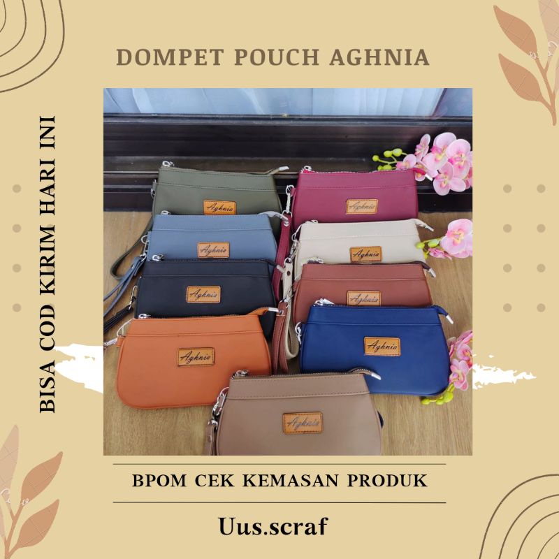 DOMPET GANIA BY AGHNIA WARNA LENGKAP GANIA POUCH