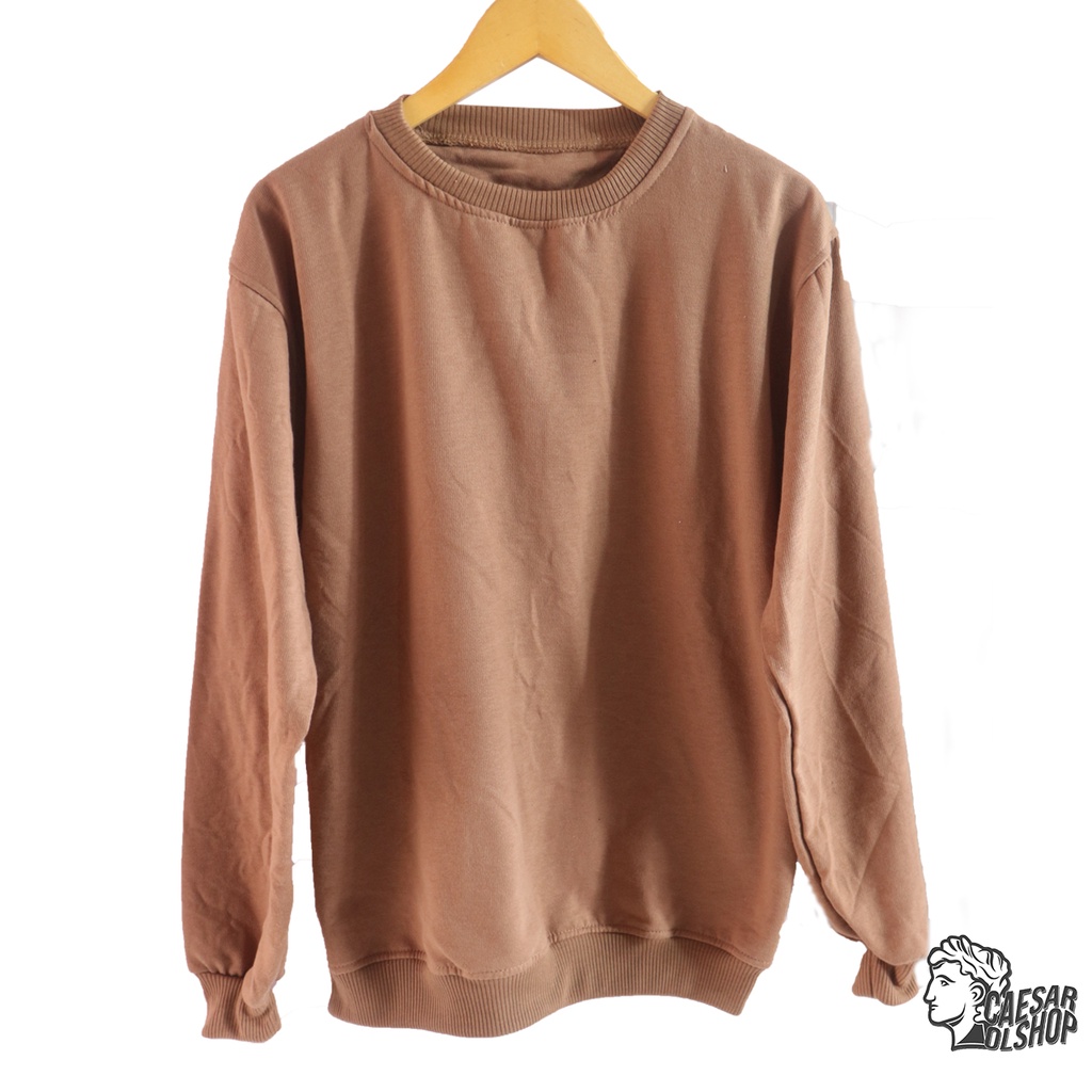 Caesar Olshop - Crewneck Unisex - Gingerbread Brown