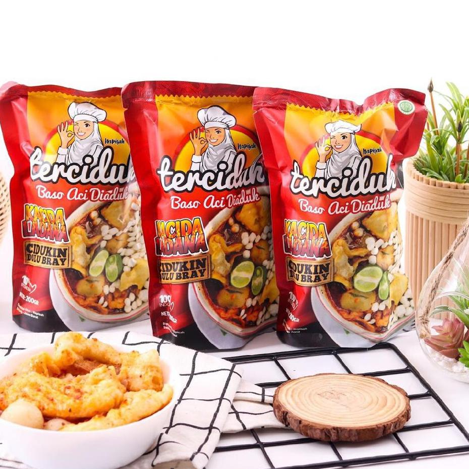 

ブ Boci TERCIDUK Baso aci instan Napisah snack baciduk bacitul tulang rangu seblak tek tek geprek ど