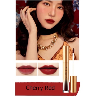 LAMEILA Lip Glaze Lipstik Pelembab Tahan Lama Lip Gloss Pewarna Bibir Cair Gold