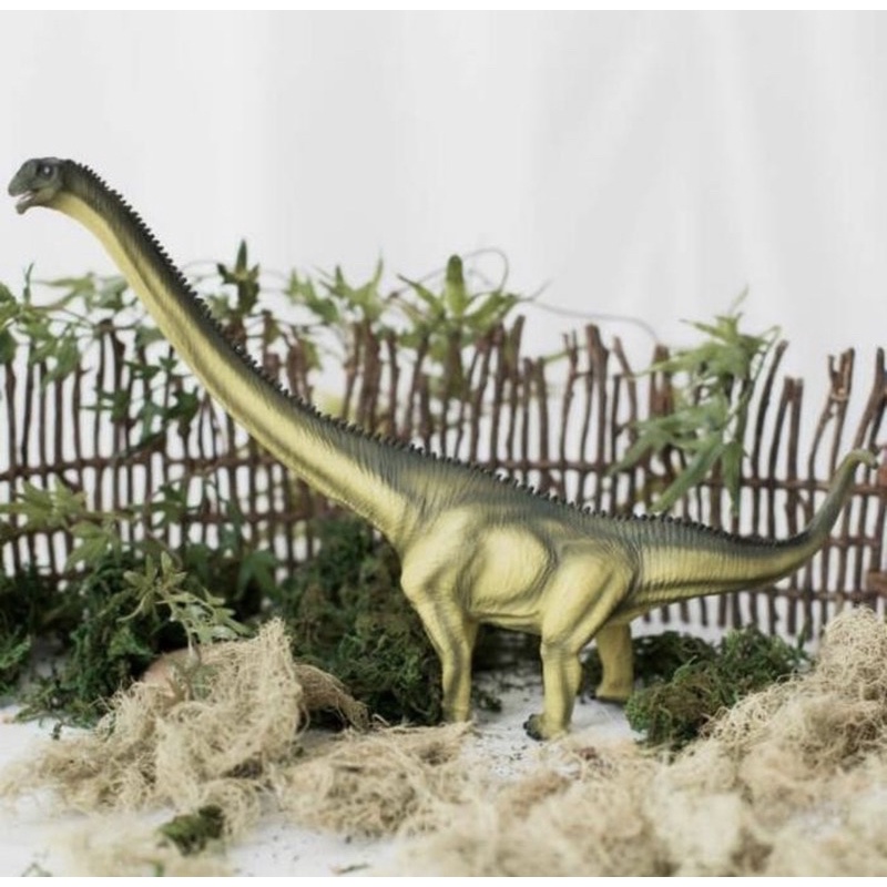 Mojo | Mojo Fun Mamenchisaurus | Dinosaurus 87387 | Animal Figurine Dino | Miniatur Dinosaurus - Pre
