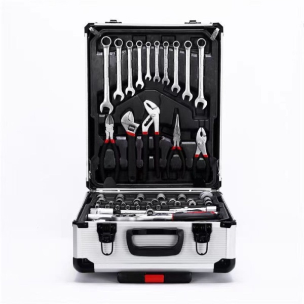Terbaik Tool Kit 187 PCS Perkakas Bengkel Dan Rumah Koper/Koper Set Perkakas - 187pcs Limited