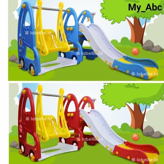 Perosotan Ayunan Labeille Mainan Anak Prosotan Slide Swing Playground