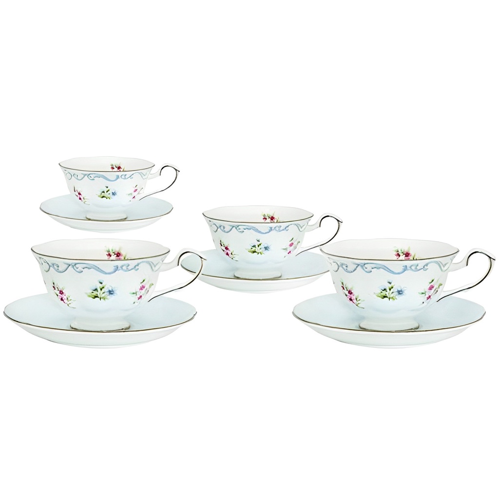 Coffe Set Cangkir Set Linen Flower Saint James