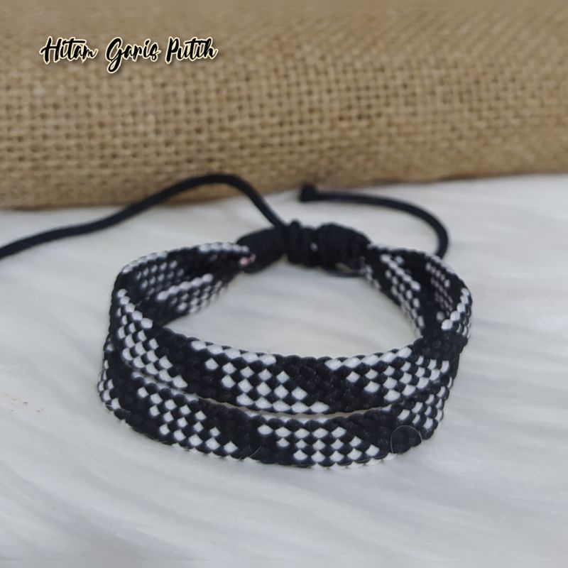 Gelang Pipih 2 Rangkap Tali Prusik Harga Grosir