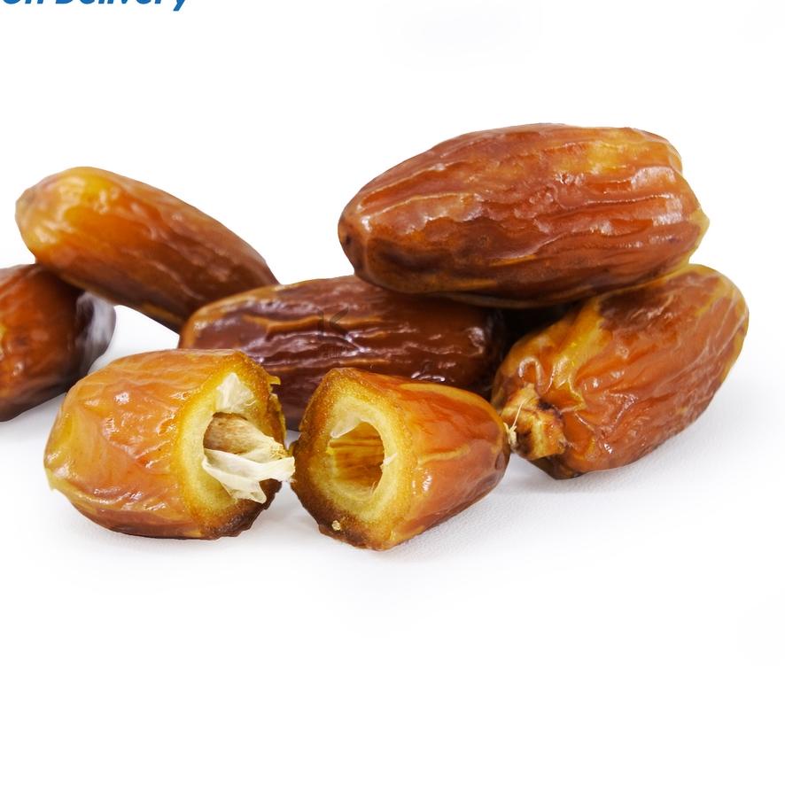 

12.12 STOK READY Kurma Deglet Nour Tunisia Tanpa Tangkai 1 kg serbuuu !