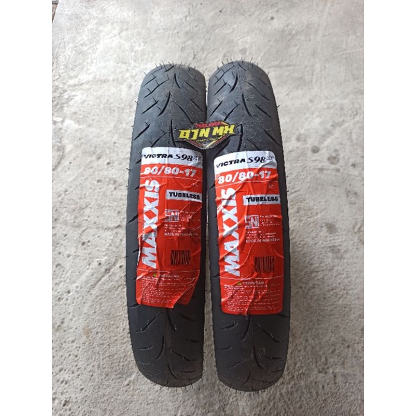 ban maxxis victra 80 80 ring 17 tubelesss