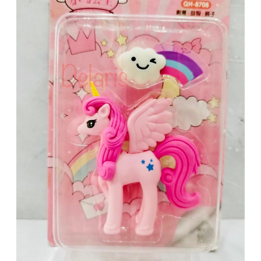 

PENGHAPUS ERASER LITTE PONY DINO FOOD ASTRONOT