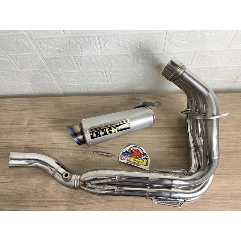 knalpot over racing japan zx25r original nt arrow prospeed r9 leovince