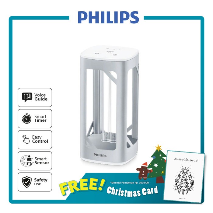 PHILIPS UVC DISINFECTION DESK LAMP SILVER