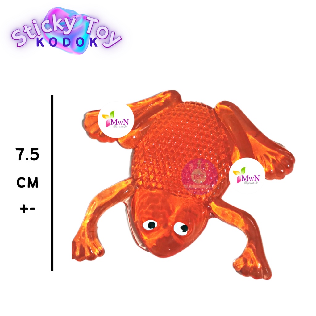 MWN Mainan Anak Sticky Toys Hewan Super Bening / Sticky Bening anti Stress