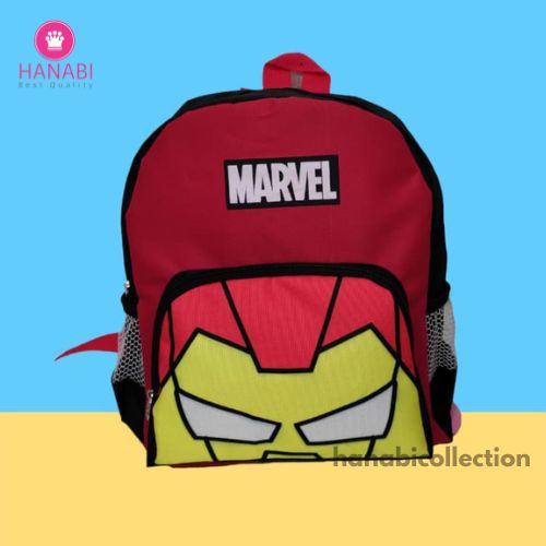 HANABI-tas ransel anak MARVEL tas sekolah tas paud tas tk tas anak laki-laki