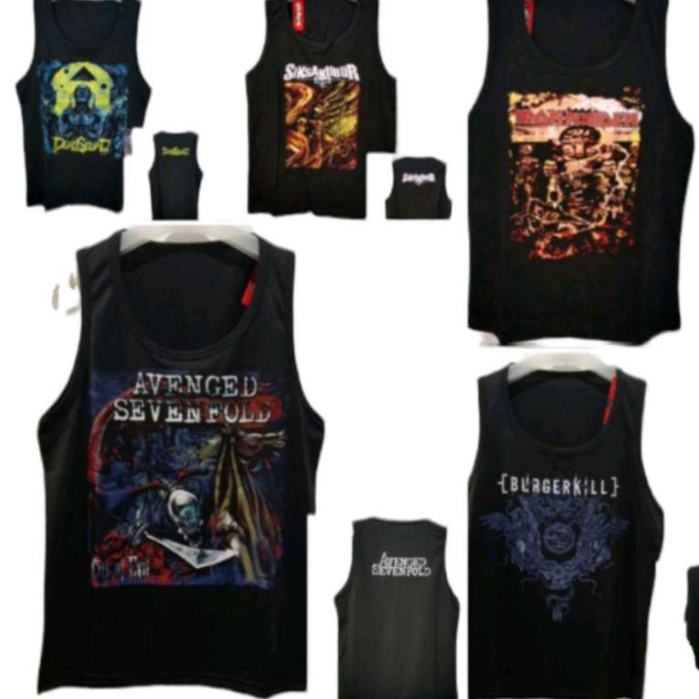 Kaos Singlet Lekbong Band Musik Metal Punk Distro ▪ JWA.11De22n