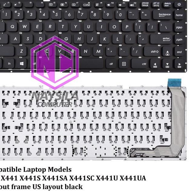 Special Price Keyboard Asus X441 X441S X441U X441UB X441M X441MA X441B X441N X441NA X441 X441S X441U
