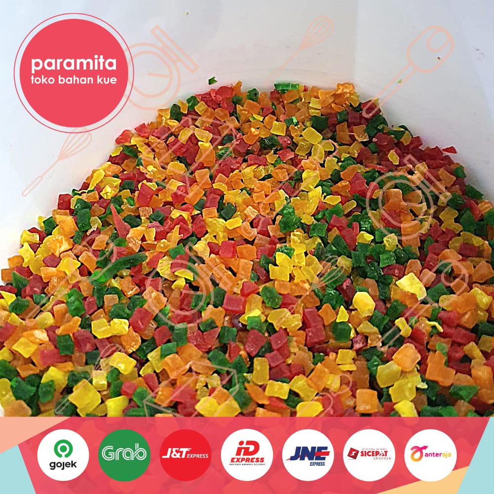 

Sukade Mix Warna 500 gr