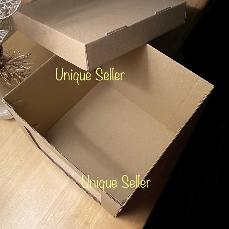 

£ Dus Kotak Box Tart Cake Tinggi 26x26x25 EFLUTE / Dus Box Kotak Kue Tart Tinggi Tutup Pisah 26 x 26 x 25 / Dus Box Kotak Hampers 26x26 x 25 / Dus Box Kotak Coklat 26x26x25 / Dus Box Kotak Kue Tart Ulang Tahun 26 x 26 x 25 ヰ