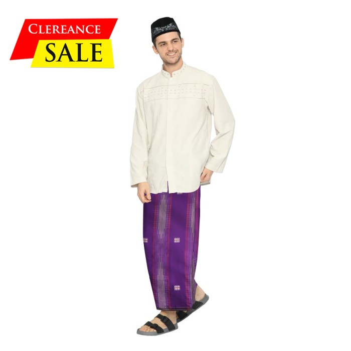Sarung ATLAS Premium 790 Songket Special Ungu 03