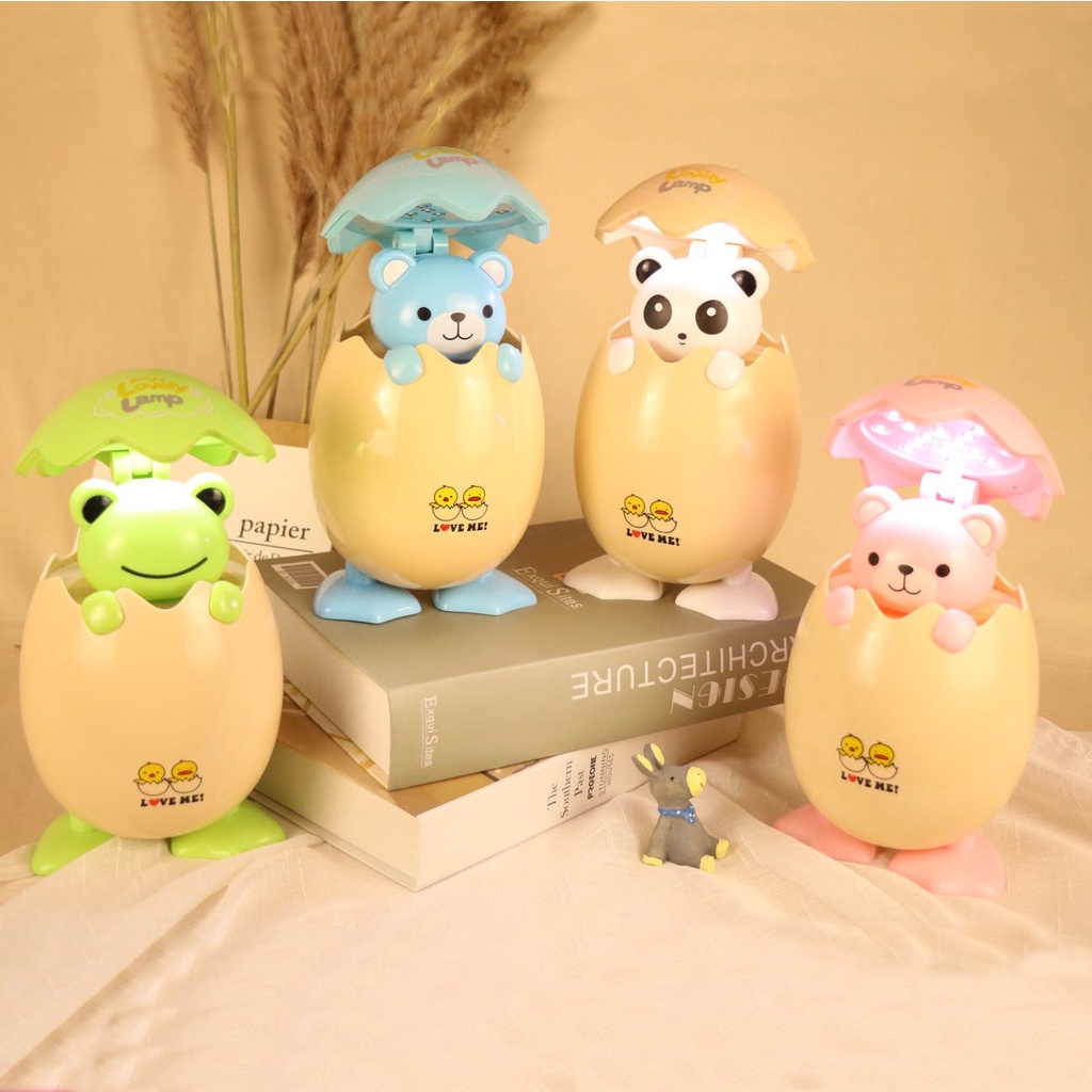 LAMPU BONEKA LED KARAKTER / LAMPU HIASLOVELY LAMP LOVE ME / /LAMPU MEJA KARAKTER BONEKA 3D