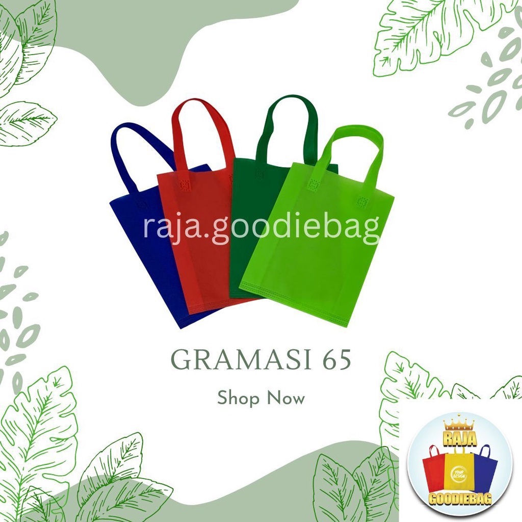 

Tas Spunbond goodie bag Souvenir Handle 25x35x8 ekonomis