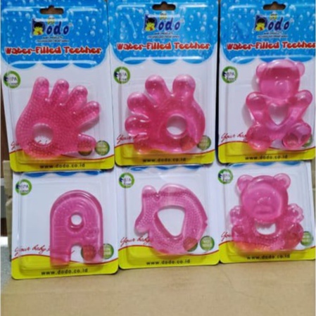 (JB99) Dodo Water field teether atau gigitan bayi bermotif isi air