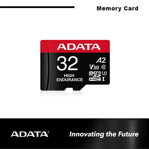 ADATA High Endurance MICRO SDXC/SDHC UHS-I Card 32GB - RED