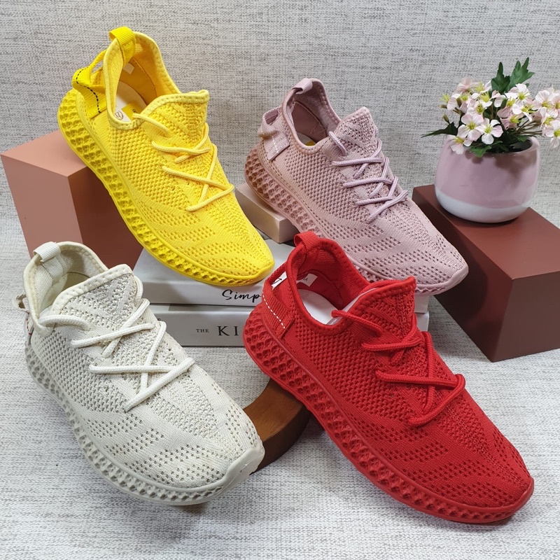 sepatu wanita sepatu rajut zumba aerobik senam Import kualitas premium termurah bisa cod