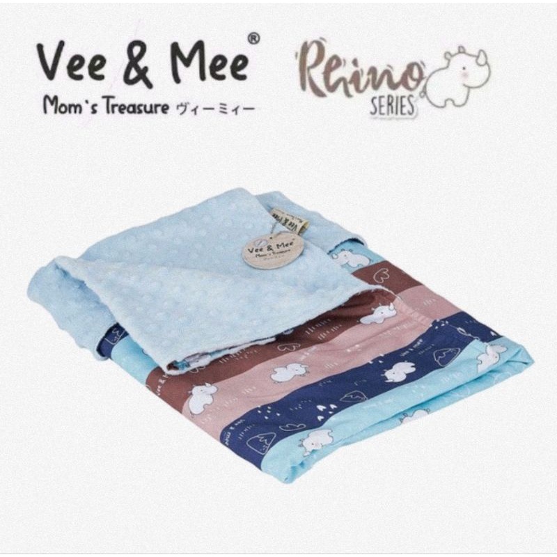 Vee &amp; Mee Baby Blanket Rhino Series - Selimut Bayi