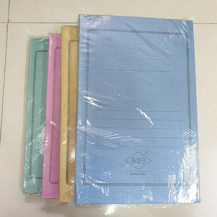 

✨NEW✨ - Map Karton B29 F4 (50 Pc) - Biru