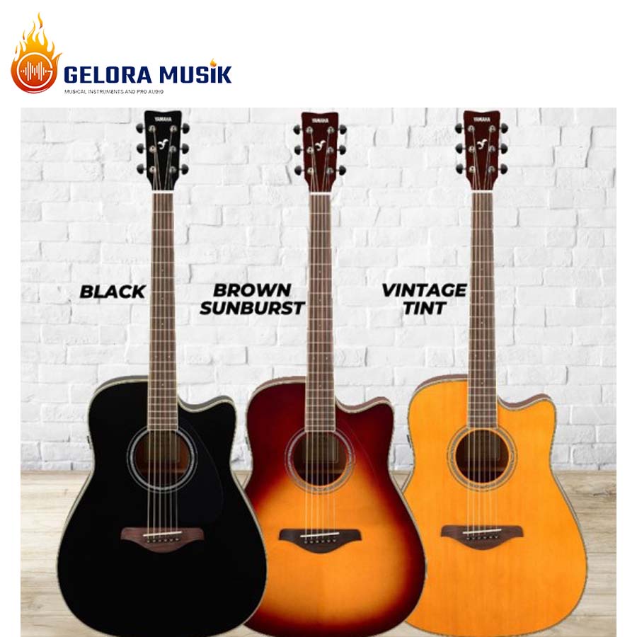Gitar Akustik Elektrik Yamaha FGCTA