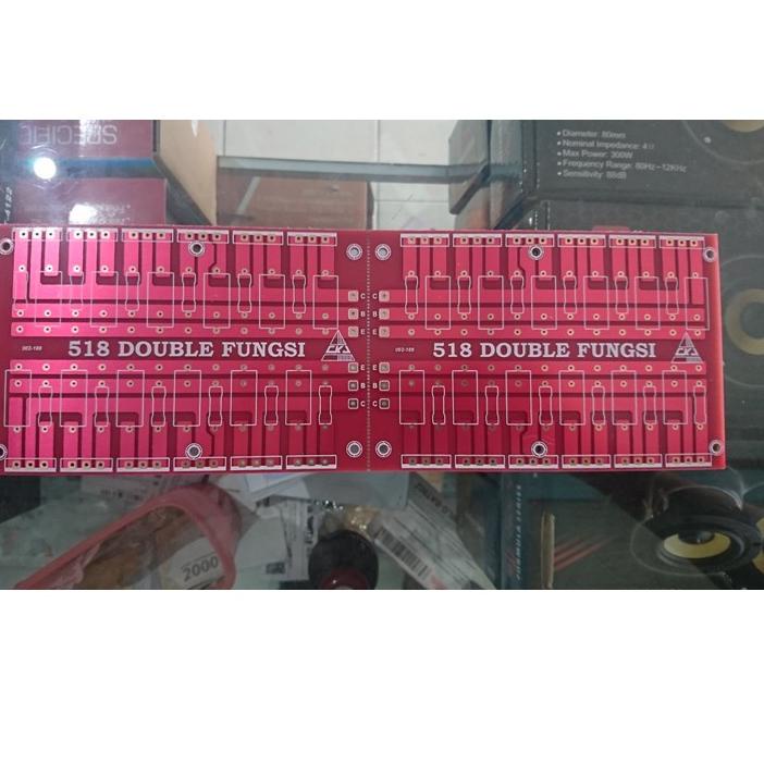 Terkeren PCB TR FINAL 12 SET TRANSISTOR 3U 10x30cm